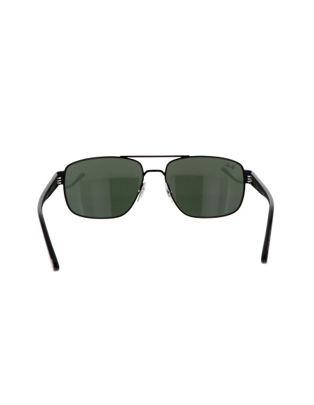 Ray Ban Rb3663 002/31 Square Aviator Negro G-15 Original