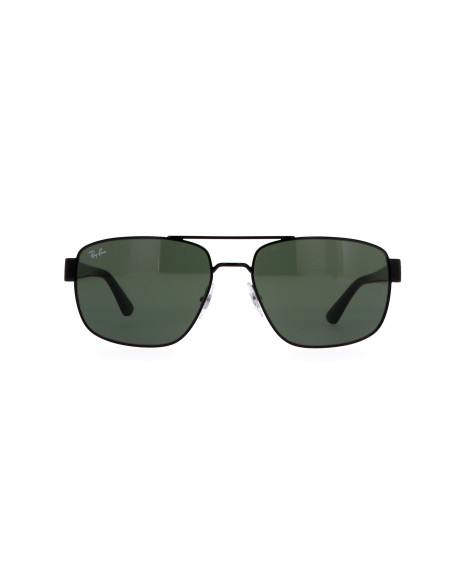 Ray Ban Rb3663 002/31 Square Aviator Negro G-15 Original