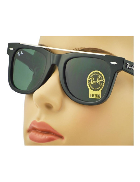 Ray Ban Rb4540 601/31 Wayfarer Double Bridge Negro G-15 | Sunnies.uno