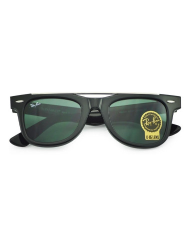 Ray Ban Rb4540 601/31 Wayfarer Double Bridge Negro G-15 | Sunnies.uno