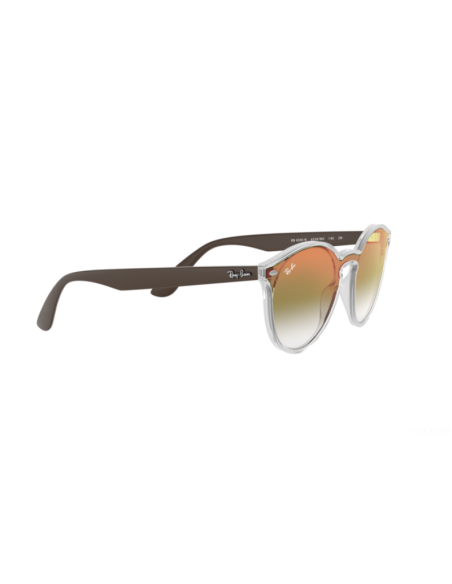 Ray Ban Rb4380n 6358W0 Blaze Round Verde Degradado Gris