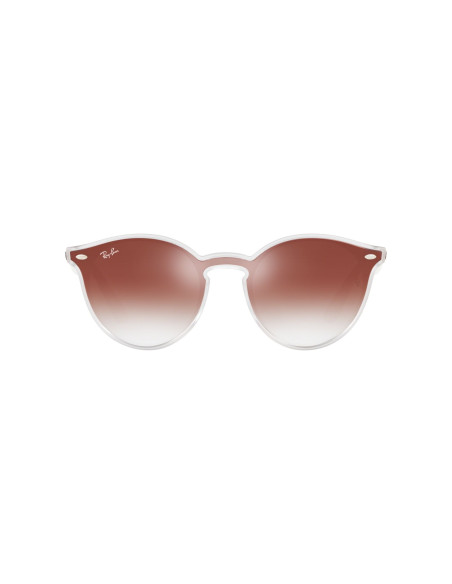 Ray Ban Rb4380n 6357V0 Blaze Round Rosa Degradado Blanco