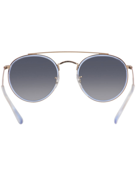 Ray Ban Rb3647n 906771 Round Double Bridge Gris degradado Original ...