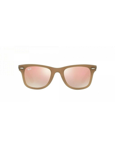 Ray Ban Rb4340 61667y Wayfarer Ease Marron Rosa Espejo | Sunnies.uno