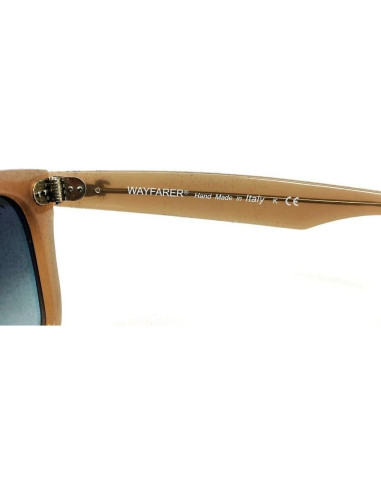 Ray Ban Rb4340 61667y Wayfarer Ease Marron Rosa Espejo | Sunnies.uno