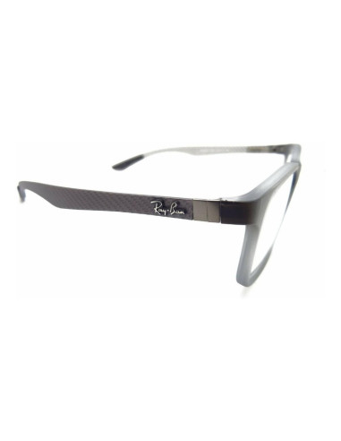 Ray Ban Rb8903 5244 Oftalmico Gris Negro Fibra De Carbono | Sunnies...
