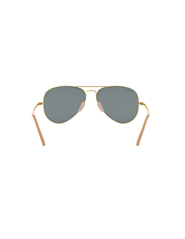 Ray Ban Rb3689 9064/S2 New Aviator Azul Dorado Polarizado