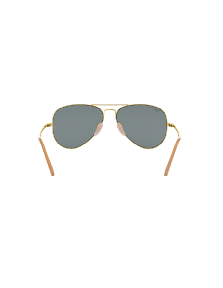 Ray Ban Rb3689 9064/S2 New Aviator Azul Dorado Polarizado