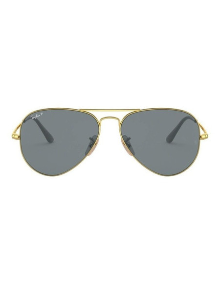 Ray Ban Rb3689 9064/S2 New Aviator Azul Dorado Polarizado