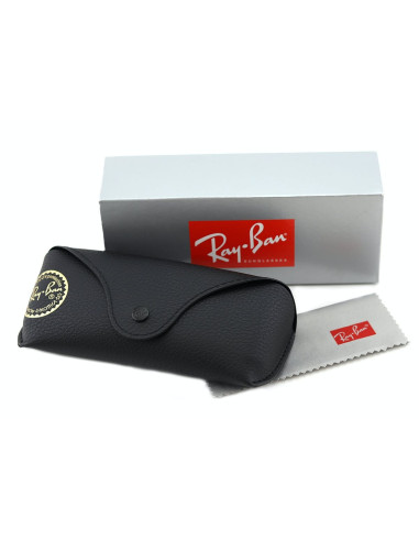 Ray Ban Rb3689 9064/S2 New Aviator Azul Dorado Polarizado