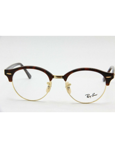 Ray Ban Oftalmico Rb4246v 2372 Clubround Optics Carey Dorado | Sunn...