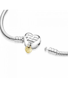 Brazalete Pandora Moments Cadena De Serpiente Con Corazon De Disney 569563C01 2