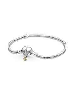 Brazalete Pandora Moments Cadena De Serpiente Con Corazon De Disney 569563C01