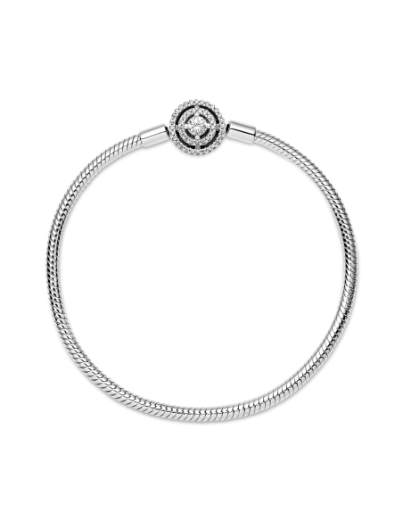 Brazalete Pandora Moments Cadena De Serpiente Halo 590038C01