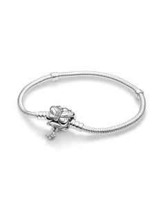 Brazalete Pandora Moments cadena de serpiente con broche mariposa 597929CZ