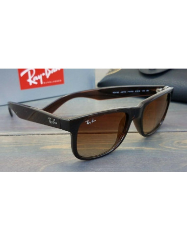 Ray Ban Rb4165 714/s0 Justin Cafe Vino Degradado Espejo Icon | Sunn...