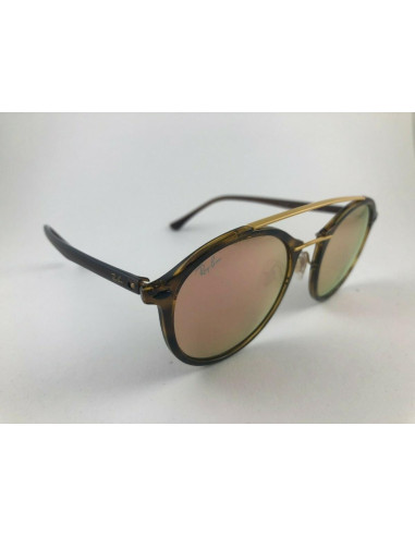 Ray Ban Rb4266 710/2y Round Double Bridge Lightray Rosa Icon | Sunn...