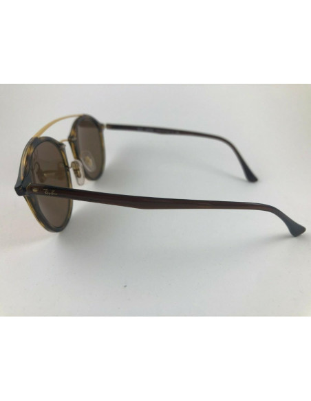 Ray Ban Rb4266 710/2y Round Double Bridge Lightray Rosa Icon | Sunn...