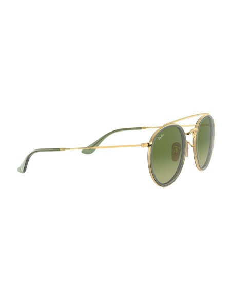 Ray Ban RB3647N 91224M Round Double Bridge Verde Degradado