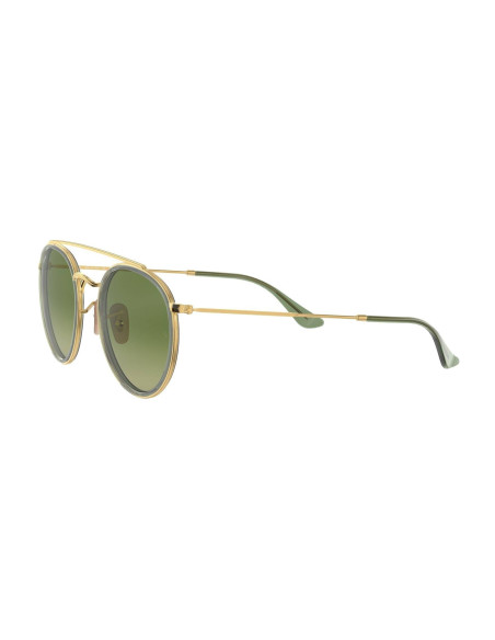 Ray Ban RB3647N 91224M Round Double Bridge Verde Degradado