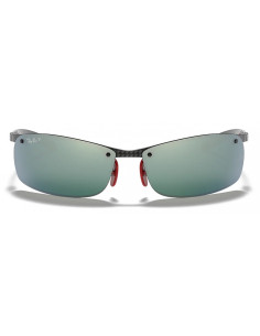 Ray Ban RB8305M F005/H1 Scuderia Ferrari Collection Square Shape Plata 2