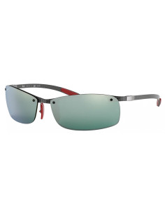 Ray Ban RB8305M F005/H1 Scuderia Ferrari Collection Square Shape Plata
