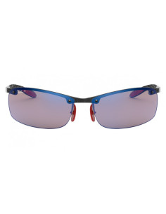 Ray Ban RB8305M F005/H0 Scuderia Ferrari Collection Square Shape Azul 2