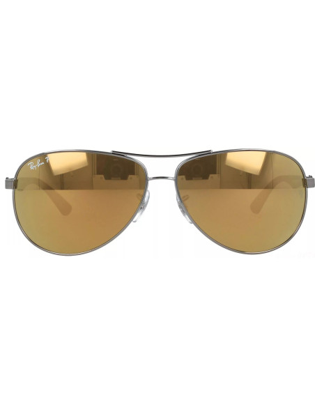Ray Ban RB8313 004/N3 Aviator Fibra de carbono Dorado Espejo