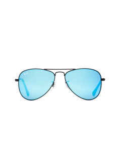 Ray Ban RJ9506S 201/55 Aviator Junior Azul Espejo Negro 2