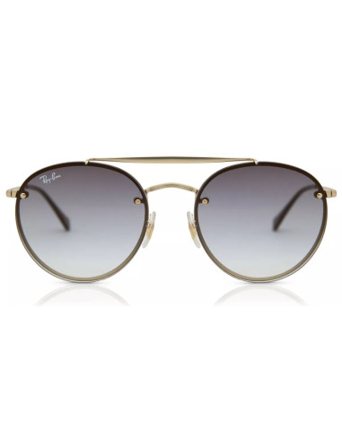 Ray Ban Rb3614n 91400S Round Double Bridge Blaze Azul