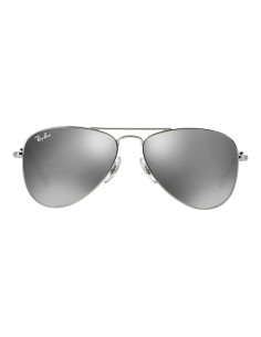 Ray Ban RJ9506S 212/6G Aviator Junior Plata Espejo Gris 2