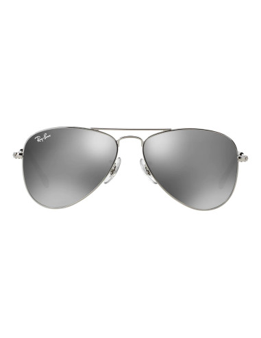 Ray Ban RJ9506S 212/6G Aviator Junior Plata Espejo Gris