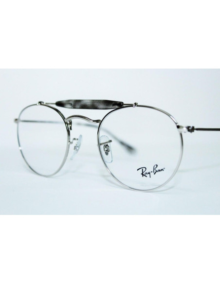 Ray Ban Oftalmico Rb3747v 2501 Round Double Bridge | Sunnies.uno