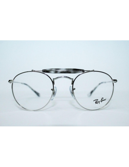 Ray Ban Oftalmico Rb3747v 2501 Round Double Bridge | Sunnies.uno