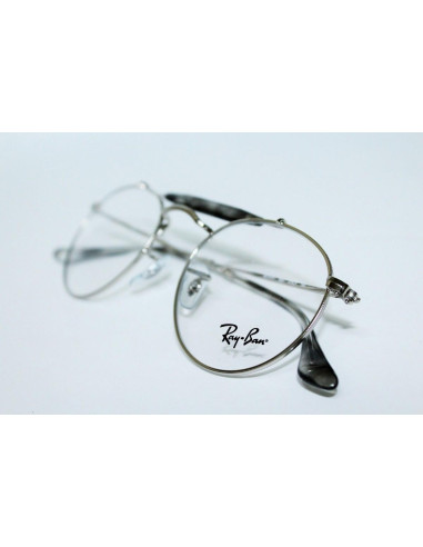 Ray Ban Oftalmico Rb3747v 2501 Round Double Bridge | Sunnies.uno