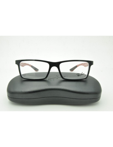 Ray Ban Oftalmico Rb8901 5845 Negro Carey Fibra De Carbono | Sunnie...