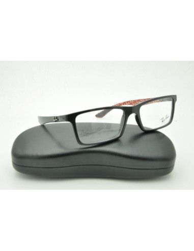 Ray Ban Oftalmico Rb8901 5845 Negro Carey Fibra De Carbono | Sunnie...