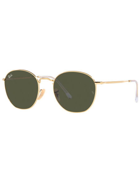 Ray Ban rb3772 001/31 Rob Round Shape Negro Dorado