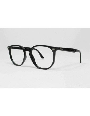 Ray Ban Oftalmico Rb7151 2000 Hexagonal Negro Brillante