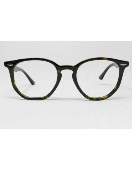 Ray Ban Oftalmico Rb7151 2000 Hexagonal Negro Brillante