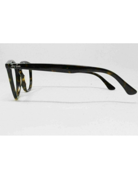 Ray Ban Oftalmico Rb7151 2000 Hexagonal Negro Brillante