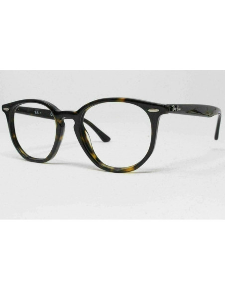 Ray Ban Oftalmico Rb7151 2000 Hexagonal Negro Brillante