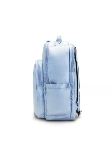 Kipling Seoul UP Laptop Backpack Kl5929 LN1 Bubble Blue Metallic M19