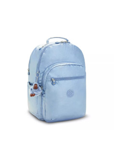 Kipling Seoul UP Laptop Backpack Kl5929 LN1 Bubble Blue Metallic M19 2