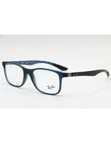 Ray Ban Rb8903 5262 Oftalmico Square Azul Fibra Carbono Original | ...