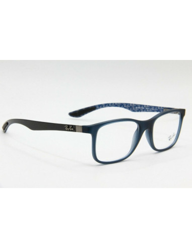Ray Ban Rb8903 5262 Oftalmico Square Azul Fibra Carbono Original | ...