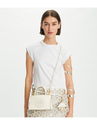Tory Burch Mini Ella Bio Tote 145613 White