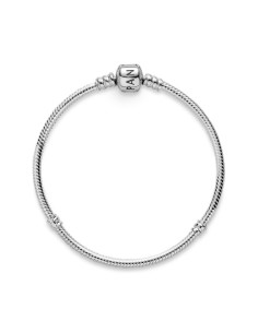 Brazalete Pandora con cierre de barril 590702HV 2