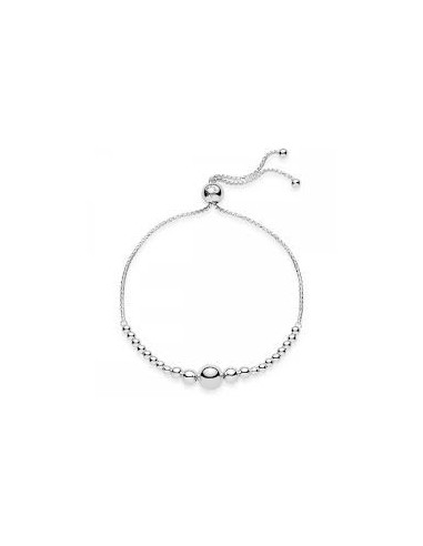 Brazalete Pandora deslizante de cadena de cuentas 597749