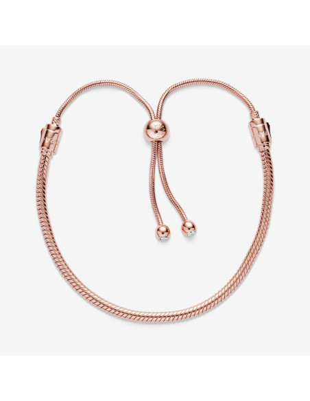 Brazalete Pandora deslizante Oro Rosa 587125cz